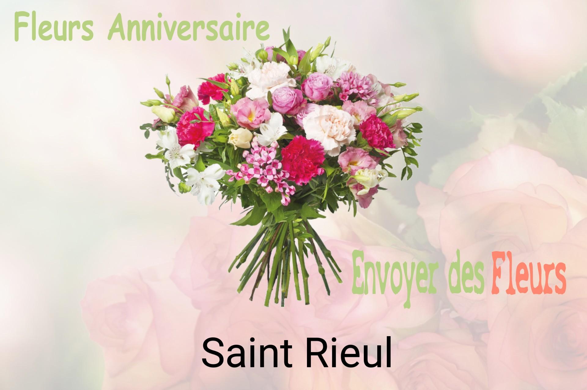 Bouquet de fleurs d’anniversaire livré à Saint-Rieul
